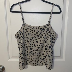 Leopard Print Tank Top